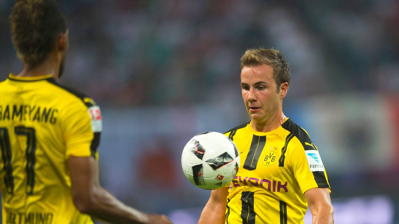 BVB mit Mario Götze gegen Wolfsburg