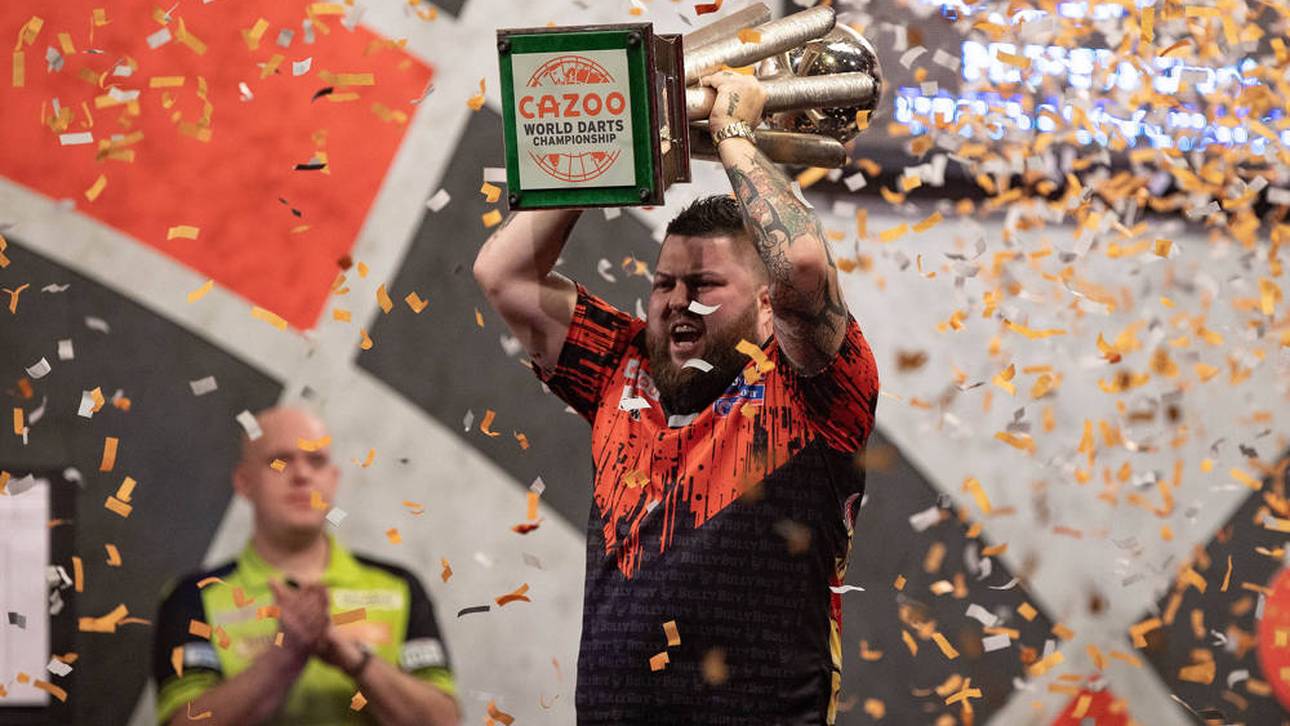 Michael Smith sicherte sich im vergangenen Jahr den ersten WM-Titel seiner Karriere