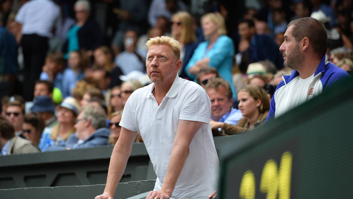 Boris Becker fiebert beim Wimbledon-Finale mit