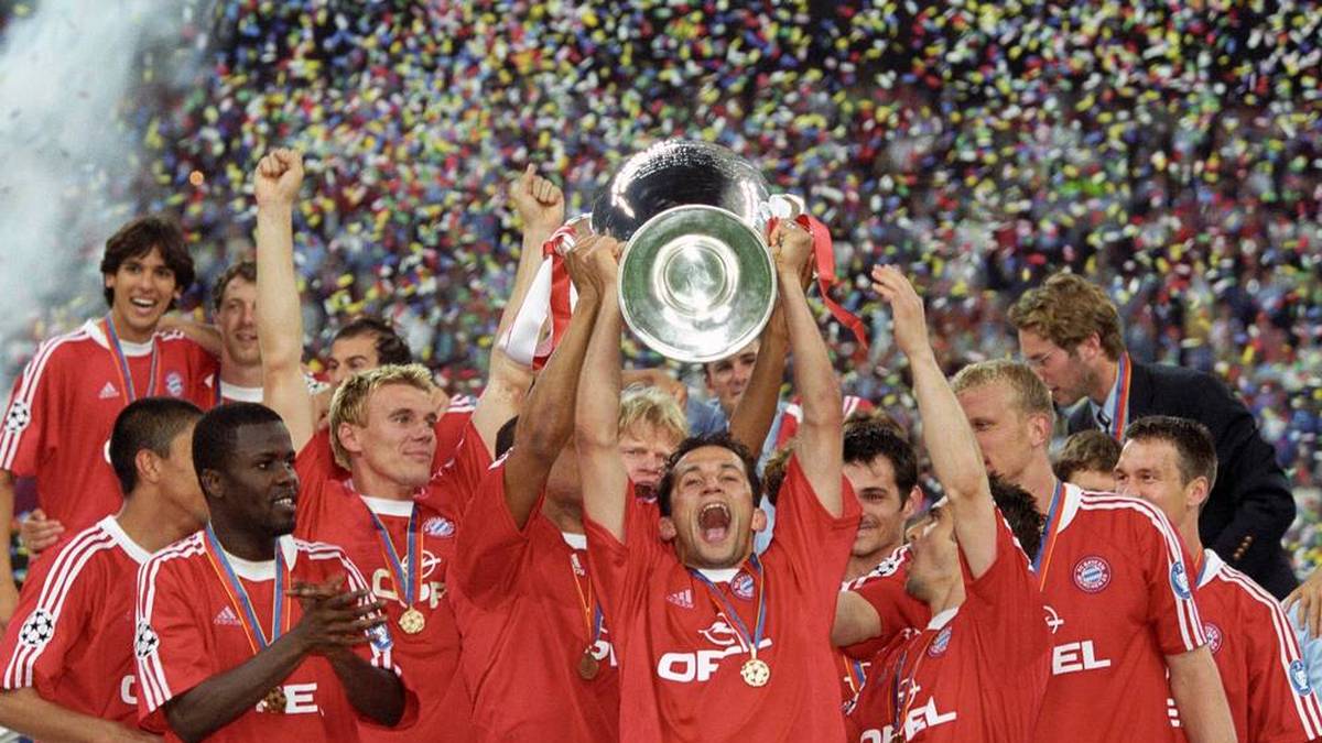 Bayern gewann den Champions-League-Titel 2001