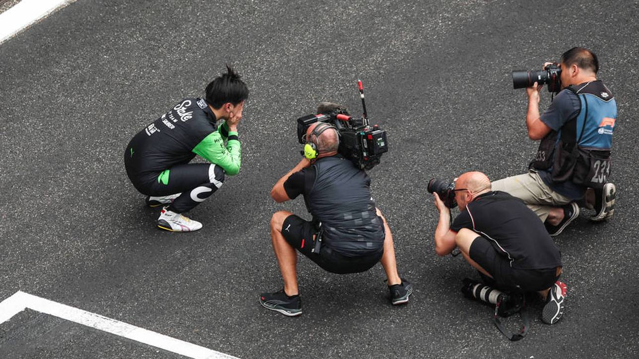 Tränen-Sturzflut beim Lokalmatador