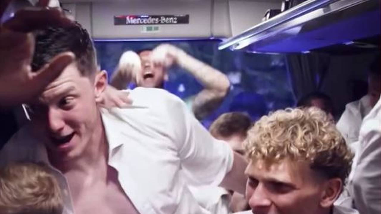 Wilde Bus-Party des ÖFB-Teams geht viral | EM 2024