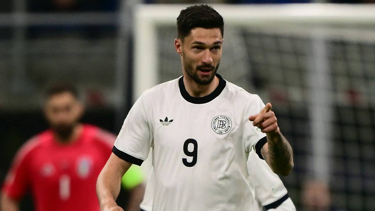 Tim Kleindienst im DFB-Trikot