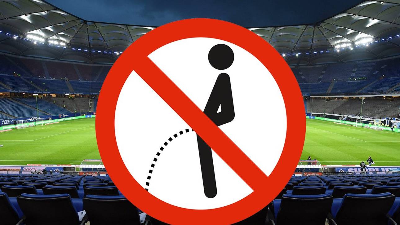 HSV hat Ärger mit Wildpinklern