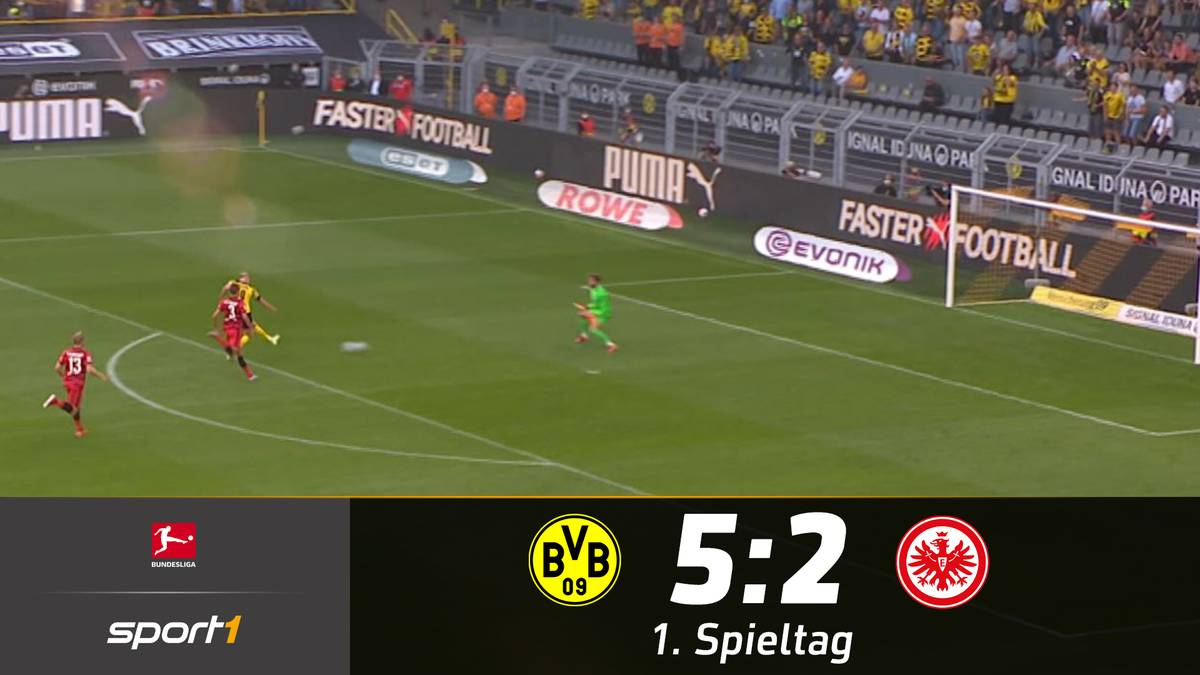 Borussia Dortmund - Eintracht Frankfurt (5:2): Highlights im Video | Bundesliga