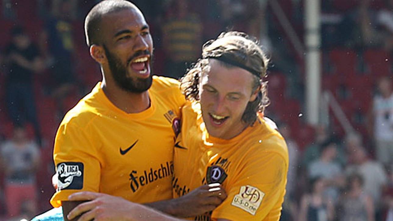 Dynamo Dresden klettert an die Spitze