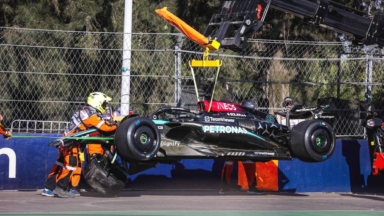 Nächster heftiger Crash bei Mercedes!