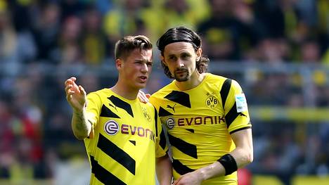 Borussia Dortmund muss auf Erik Durm (l.) und Neven Subotic verzichten