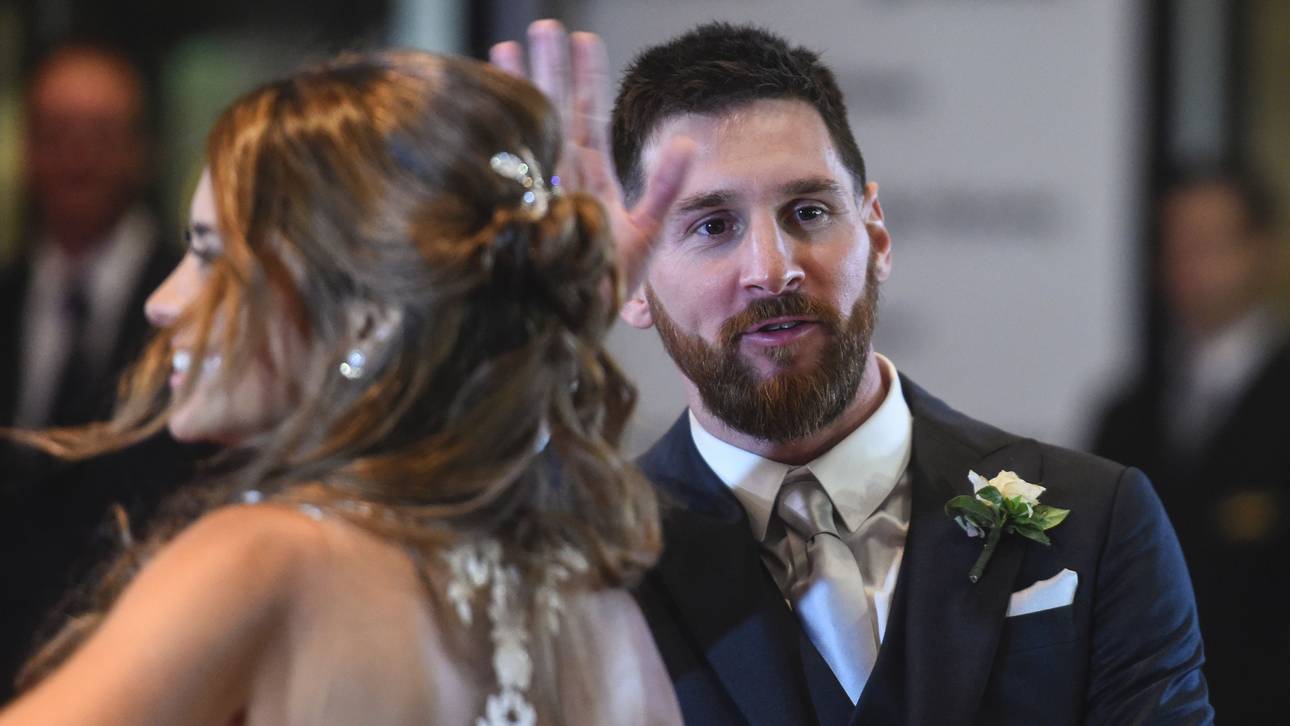 Messi gibt Jugendliebe das Ja-Wort