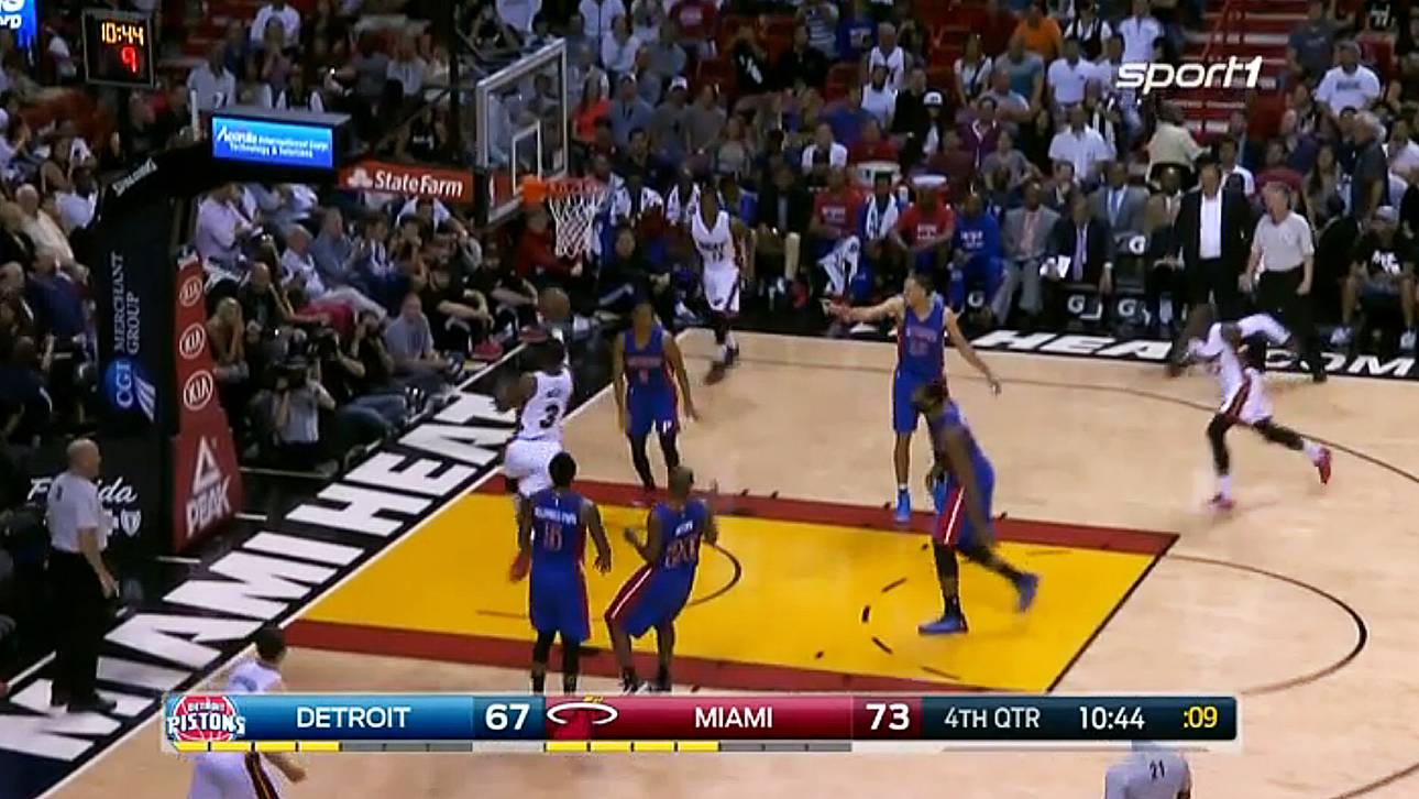 Wade brilliert mit 40 Punkten