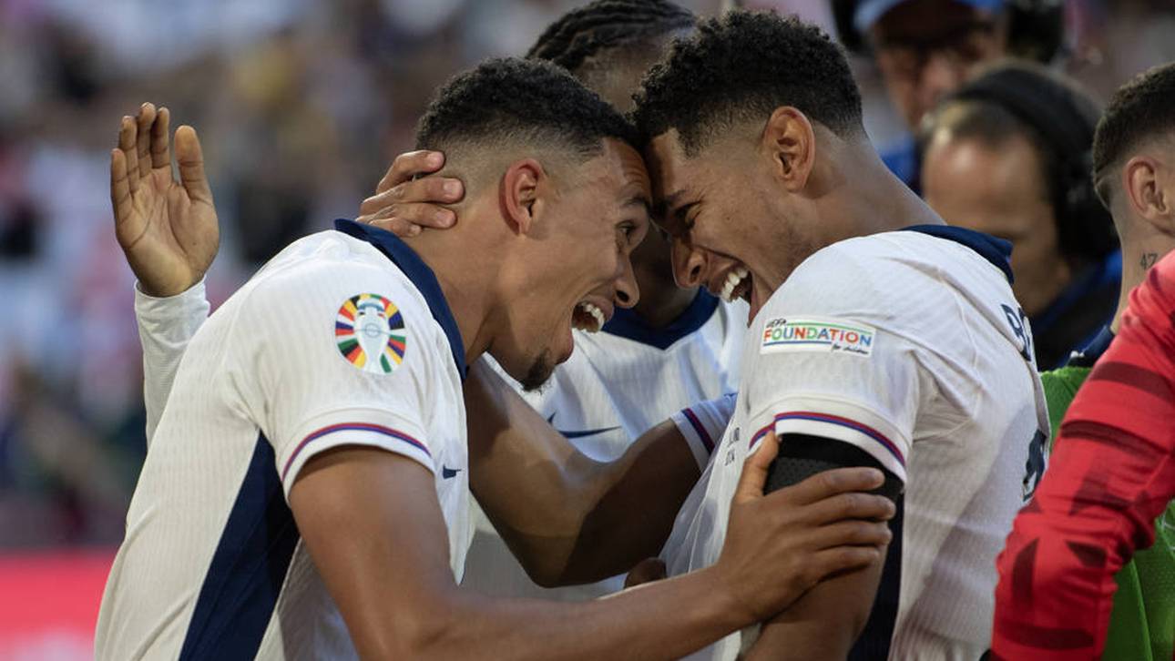 England konnte sich bei der Europameisterschaft gegen die Schweiz nach Elfmeterschießen durchsetzen. Jude Bellingham und Trent Alexander-Arnold bejubelten das Weiterkommen.