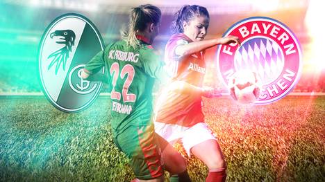 In der Frauen-Bundesliga treffen der SC Freiburg und der FC Bayern aufeinander