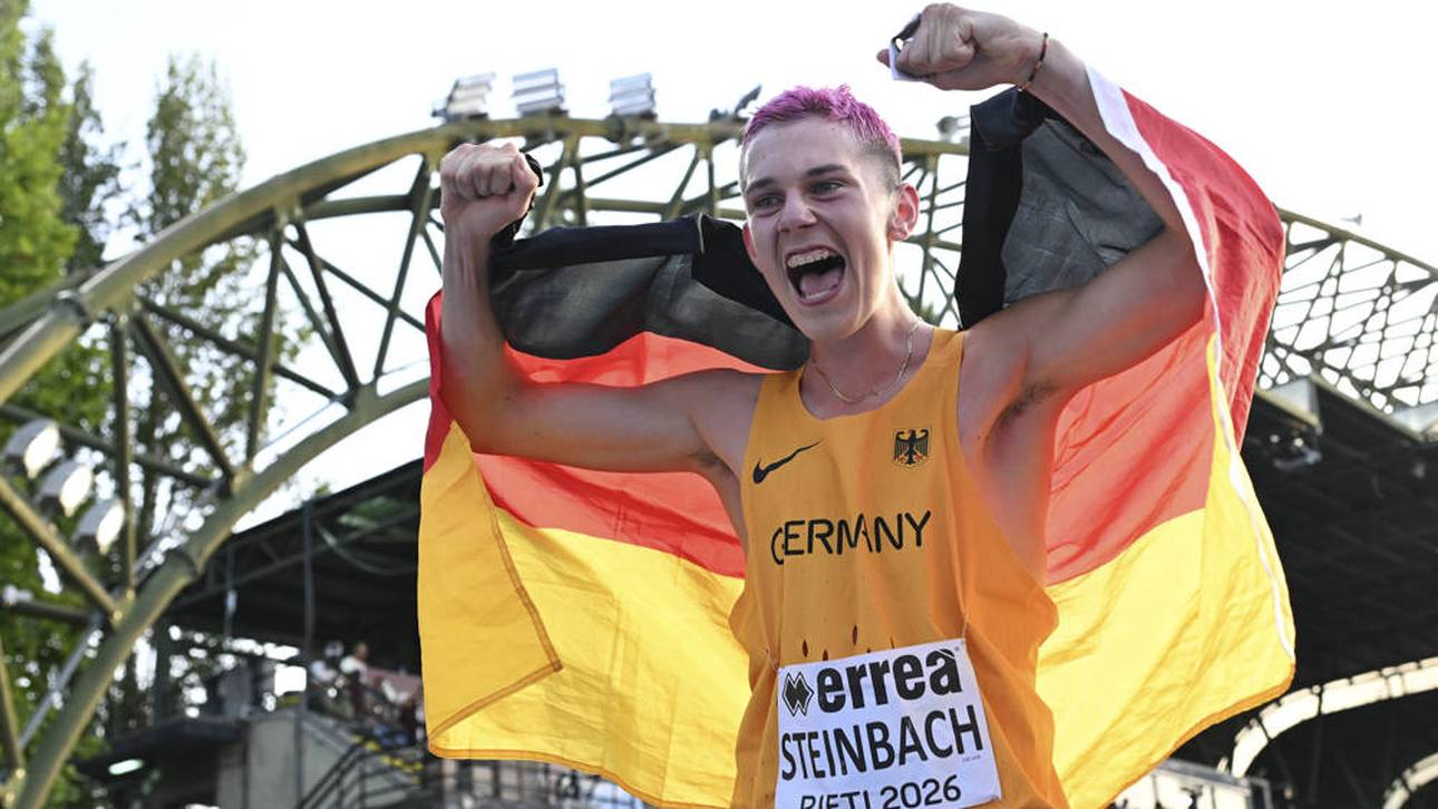 Zunächst durfte Ole Steinbach bei der U18-Europameisterschaften noch jubeln