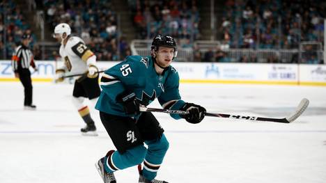 Lean Bergmann spielt seit Mai 2019 für die San Jose Sharks in der NHL