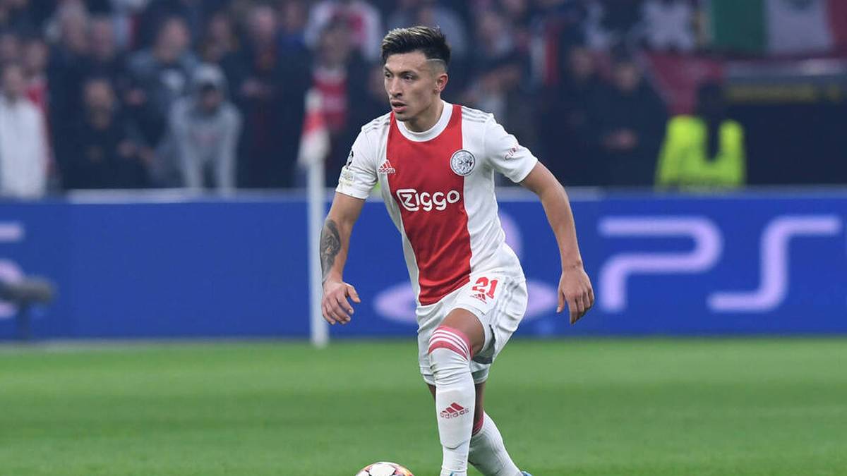 Lisandro Martínez steht nach drei Jahren vor einem Abschied von Ajax Amsterdam