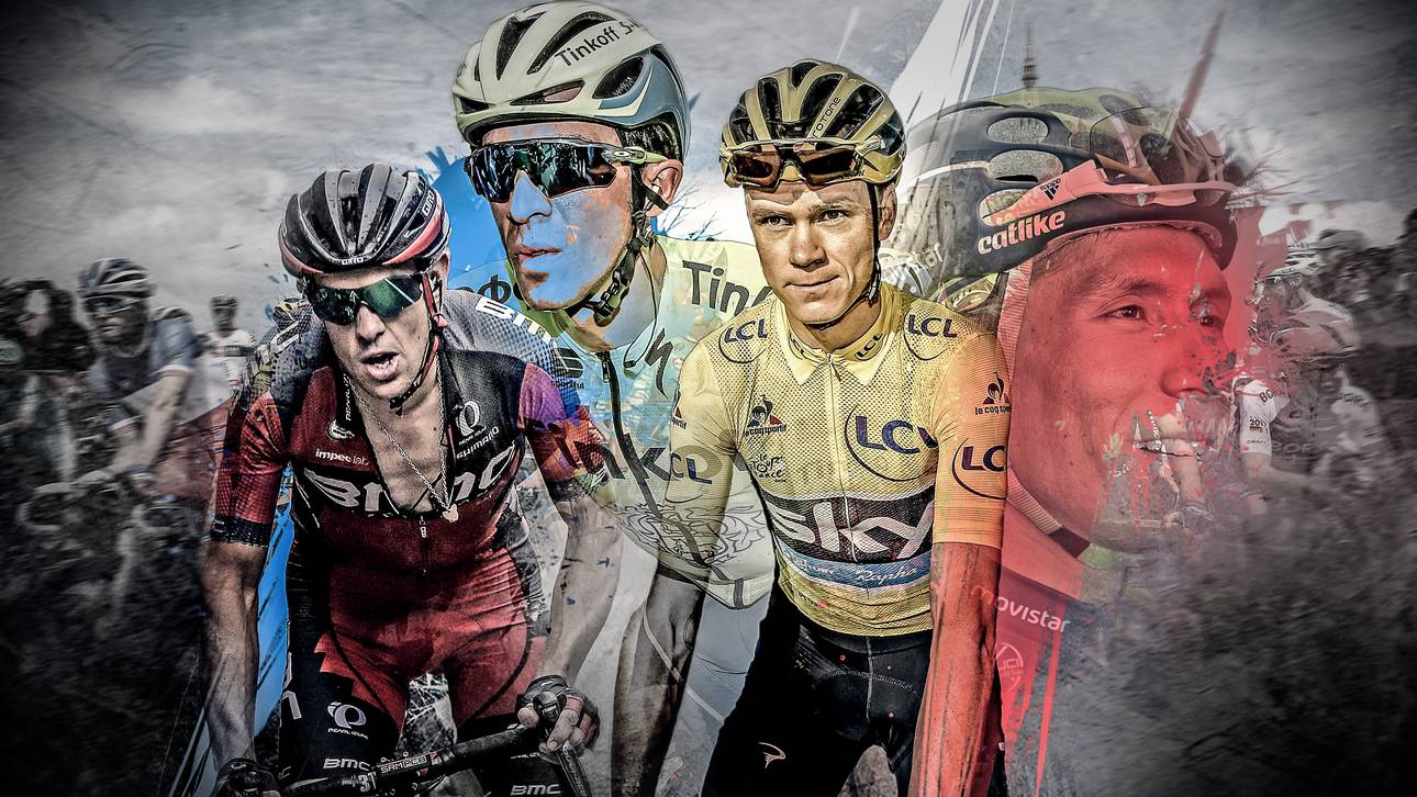 Tour 2017: Trio macht Jagd auf Froome