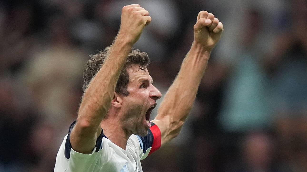 Thomas Müller hatte guten Grund zum Jubeln