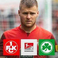 FCK verliert Spiel und Tomiak - Fürth klopft oben an