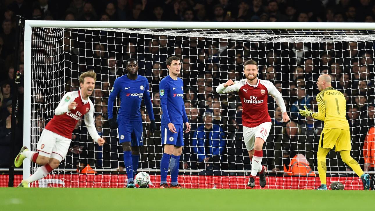 Arsenal schmeißt Chelsea aus Pokal
