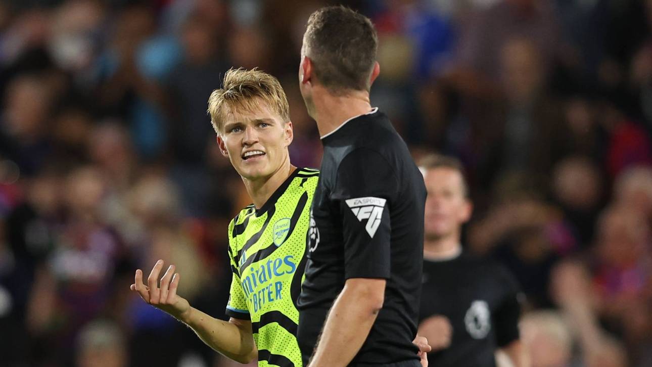 Arsenal-Star Martin Odegaard kann die Umsetzung der neunen Zeitspiel-Regeln nicht nachvollziehen