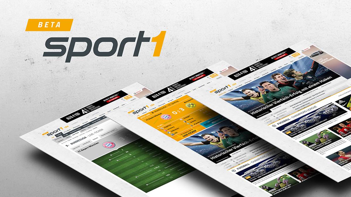 SPORT1 stellt Beta-Version der neuen Website vor