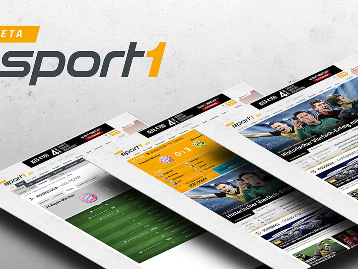 Sport1 Stellt Beta Version Der Neuen Website Vor