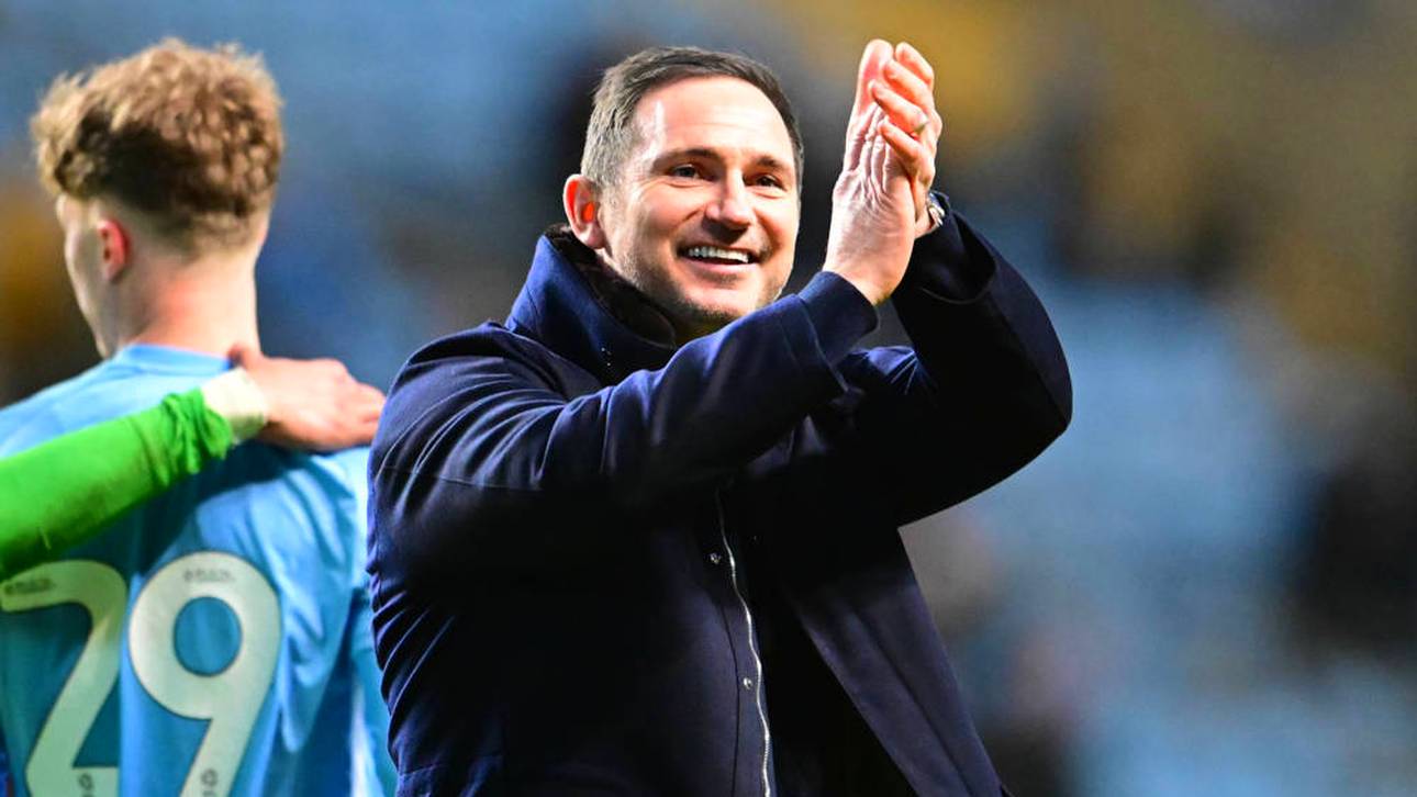 Frank Lampard übernahm das Amt des Head-Coach von Coventry City