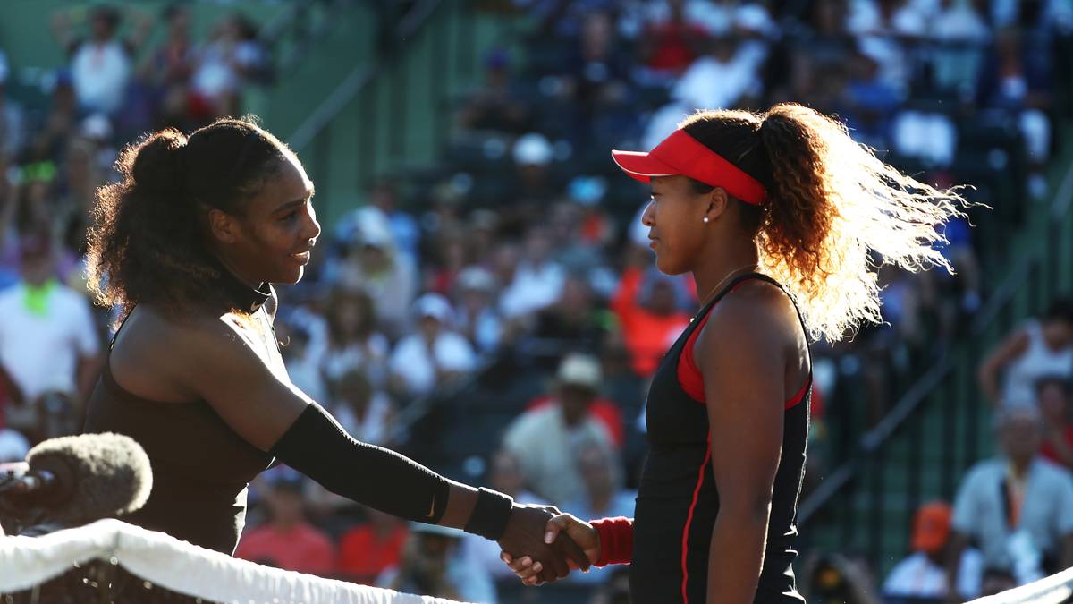 In Miami hat Naomi Osaka Serena Williams gleich zum Auftakt mit 6:3 und 6:2 besiegt