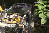 Kalle Rovenperä erlebt ein Drama! Der Finne crasht in Führung liegend mit einem spektakulären Überschlag. TEamkollege Sébastien Ogier profitiert und siegt.