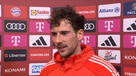 Leon Goretzka überzeugt gegen Mainz als Quarterback und Torschütze. Nach dem Spiel spricht der Bayern-Star über seine Rolle und den Jubel mit Serge Gnabry.