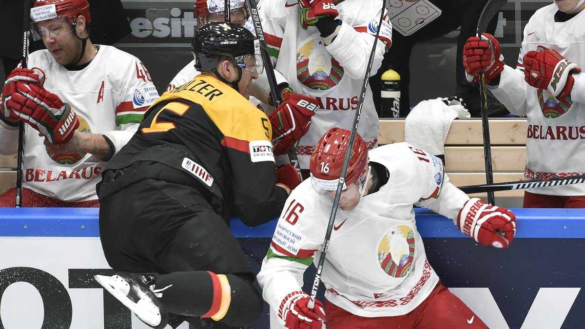 Deutschland ist mit viel Druck unterwegs, schießt aber desweilen gegen klevere Weißrussen übers Ziel hinaus