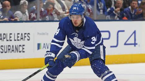 Auston Matthews spielt seit 2016 für die Toronto Maple Leafs 