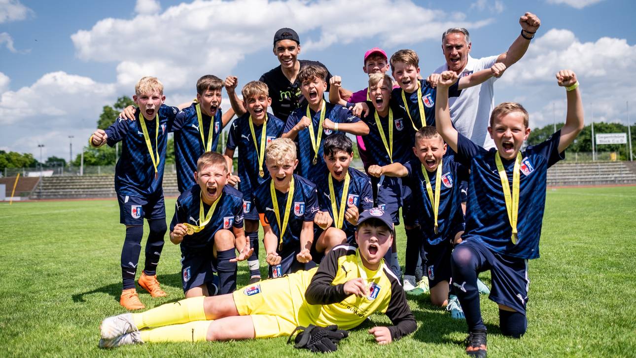 Insgesamt 15 E-Jugendteams der Region nahmen beim Fußballturnier teil