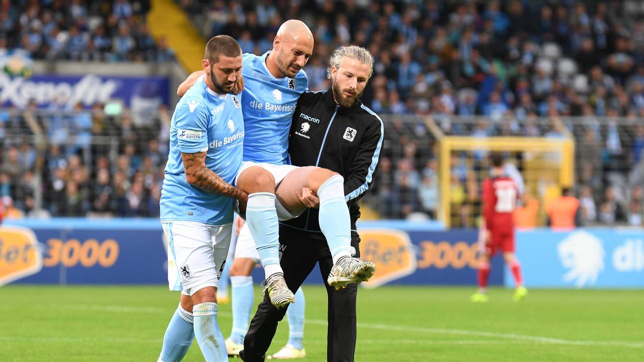 Gebhart bei Löwen-Remis verletzt