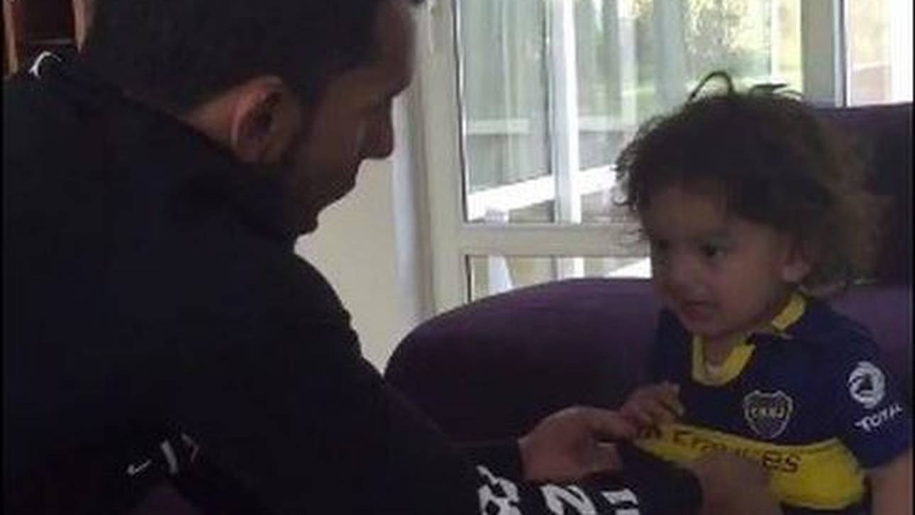 Tevez‘ Sohn zeigt Papa die Rote Karte