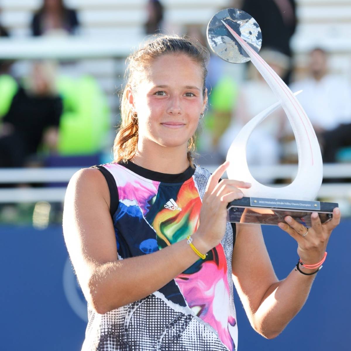 Tennis-Profi Daria Kassatkina hat ihren insgesamt fünften Triumph auf der WTA-Tour gefeiert.