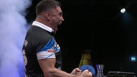 Gerwyn Price besiegt Ross Smith im Finale des European Darts Grand Prix mit 8:6. Für den Iceman ist es der 10. Titel auf der European Tour.