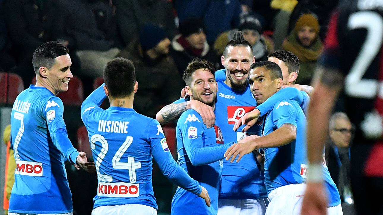Neapel baut Vorsprung auf Juve aus