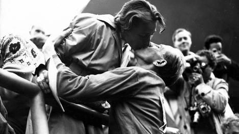 Emil Zatopek und Frau Dana gewannen 1952 am selben Tag Olympia-Gold