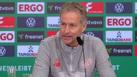 Die Saison von Bayer 04 Leverkusen läuft nicht wie geplant. Nun müssen sie im Pokal ausgerechnet gegen die Bayern spielen. Kasper Hjulmand ist trotz alledem optimistisch und möchte nach Berlin den DFB Pokal gewinnen.