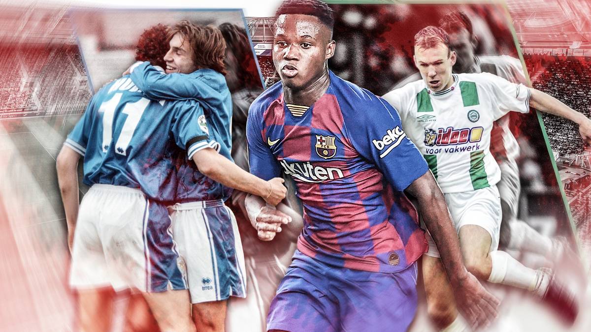 Damit ist er - nach Vicente Martínez, der im Jahr 1941 debütierte - der zweitjüngste Spieler, der je für die Katalanen aufgelaufen ist. Mit seinem Debüt stößt er außerdem in einen elitären Kreis von großen Fußballern vor. SPORT1 zeigt, welche Stars schon mit 16 Jahren debütierten