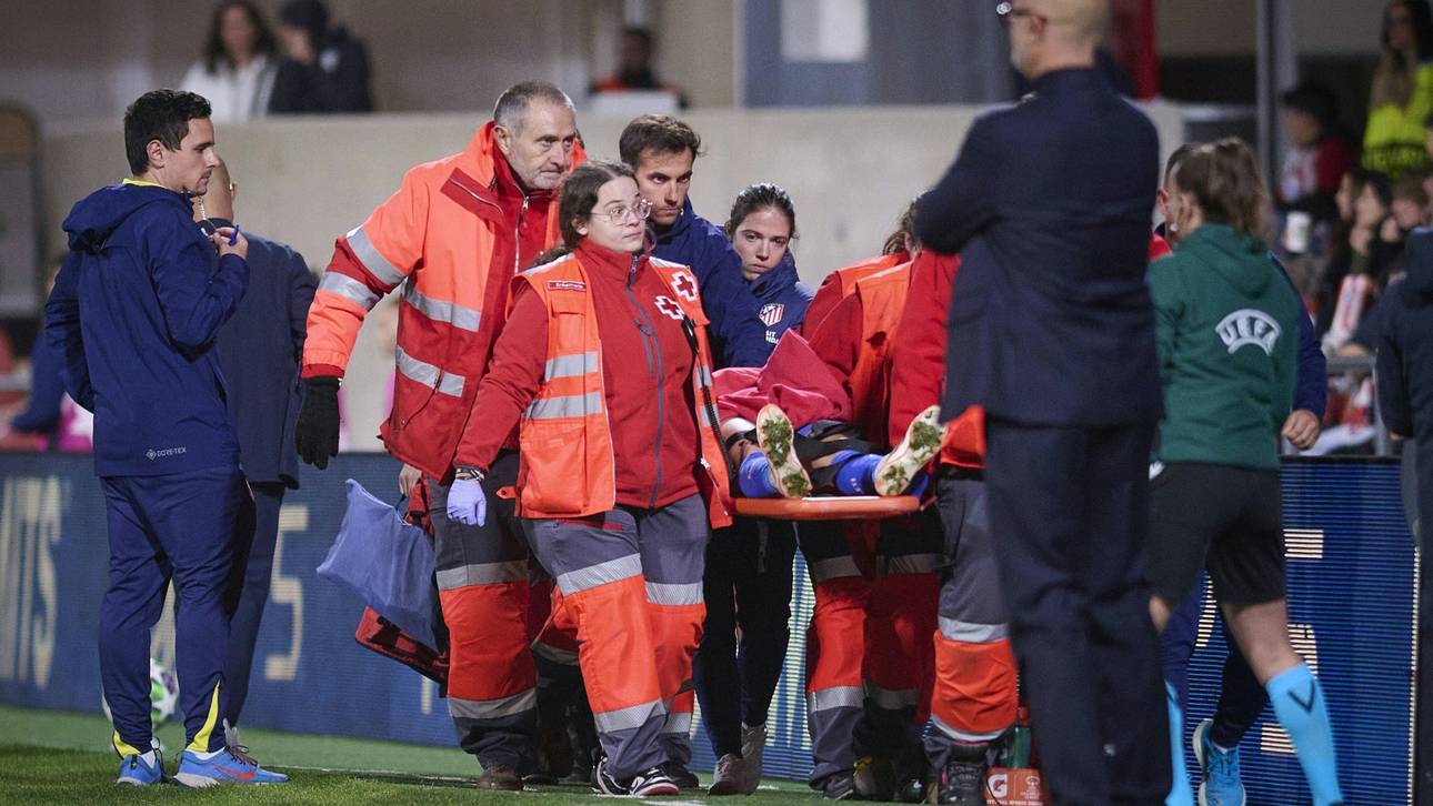 Atléticos Medina erleidet Schädel-Hirn-Trauma