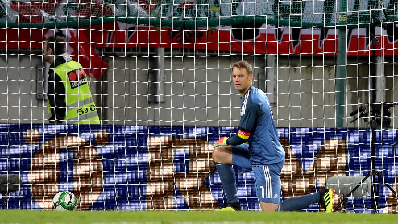 Wie ein begossener Pudel: Neuer nach dem 1:2