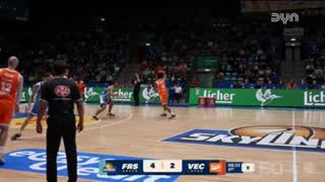 Spiel Highlights zu SKYLINERS Frankfurt - RASTA Vechta