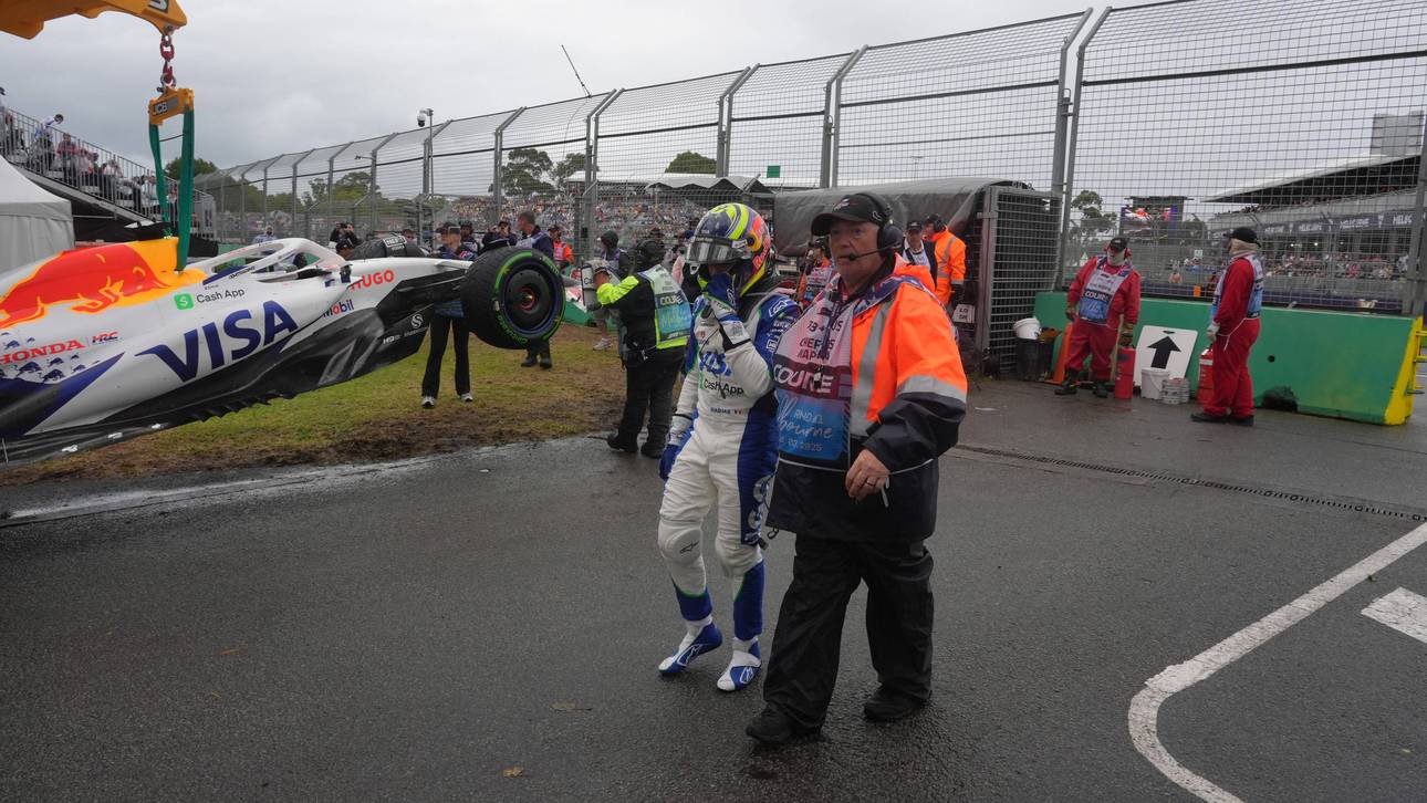 Weinender Debütant abgewatscht