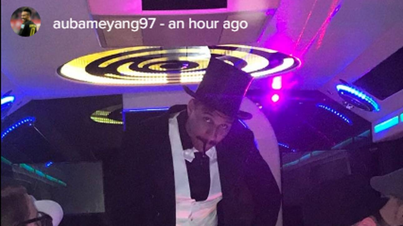 Aubameyang wird zum Feierbiest
