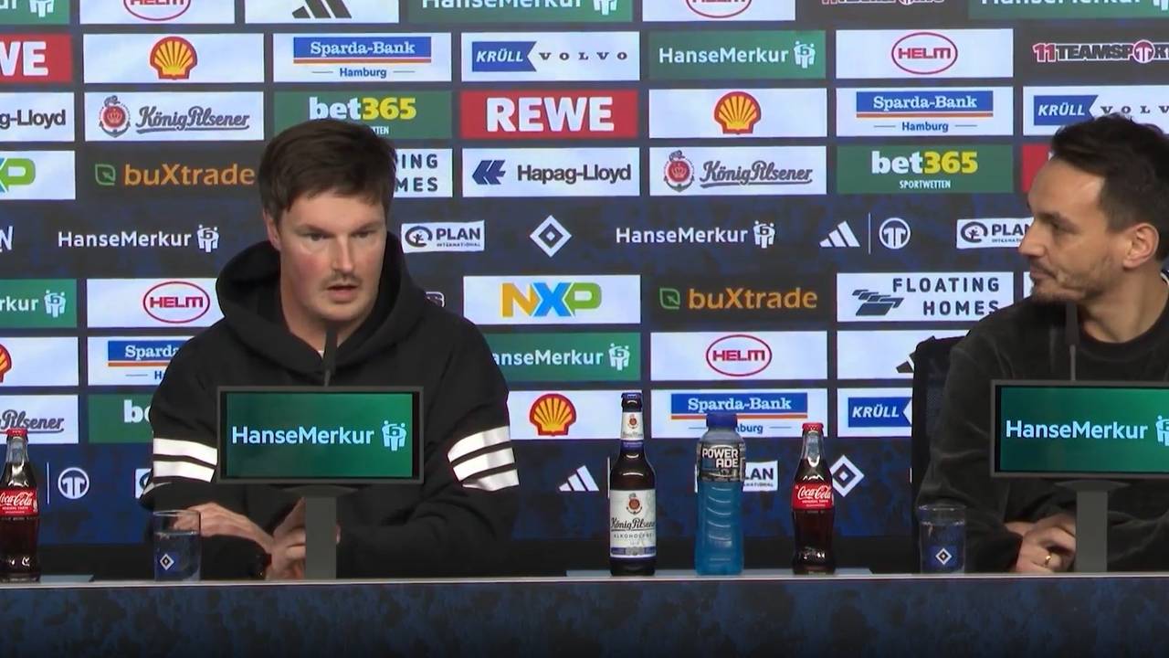 So ging der HSV auf der PK mit dem Thema Kuntz um