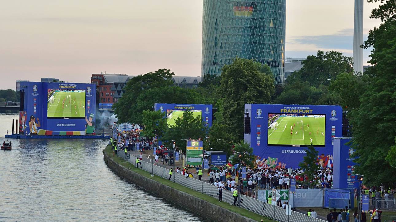 Unwetter droht! Fanzone geschlossen