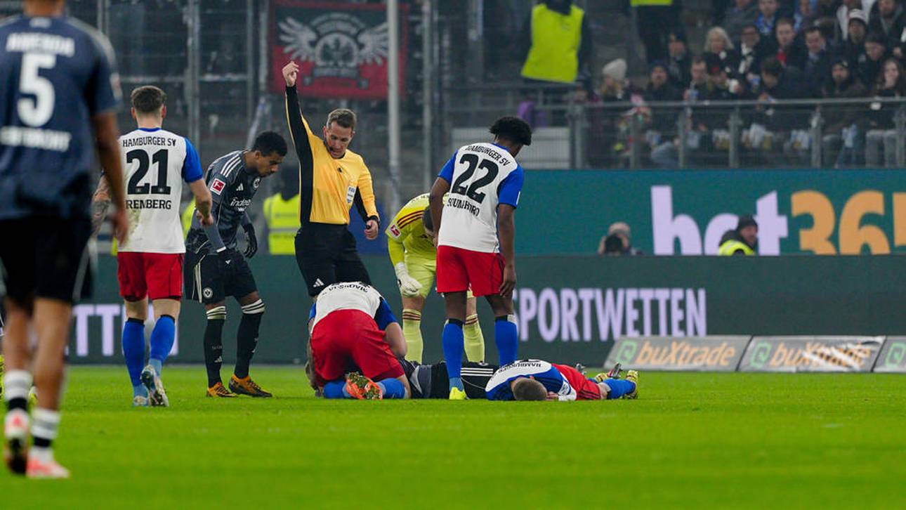 Schock-Moment in Hamburg