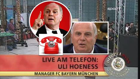 Bayern-Legende Uli Hoeneß griff schon öfter zum Hörer, um seine Meinung im Doppelpass von SPORT1 kundzugeben. Hier die legendärsten Anrufe zusammengefasst. 